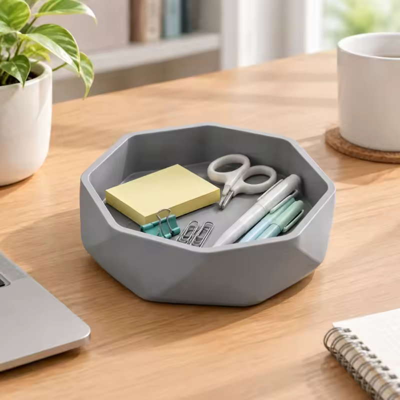 Faceted Catch-All Tray