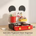 Pegboard Desk Organizer with Drawer