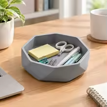 Faceted Catch-All Tray