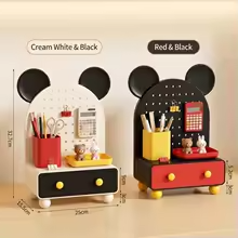 Pegboard Desk Organizer with Drawer
